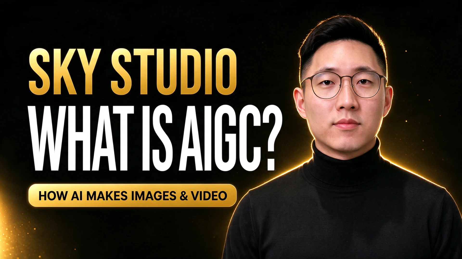 レッスンのカバー:Sky Studio、AIGCとは?AIが画像と動画を作る仕組み